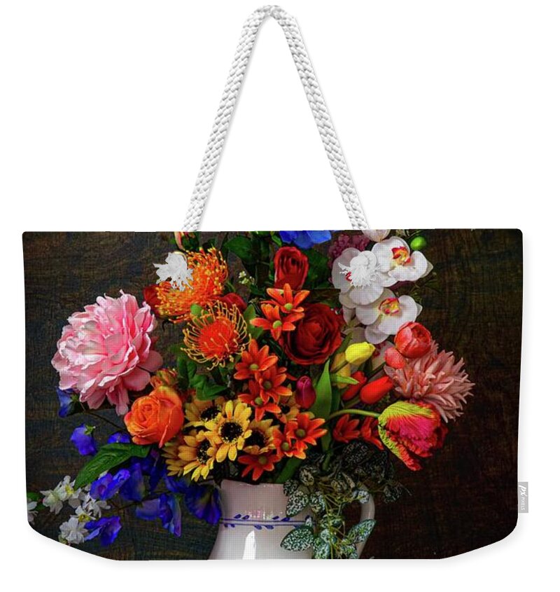Flowers Weekender Bag 